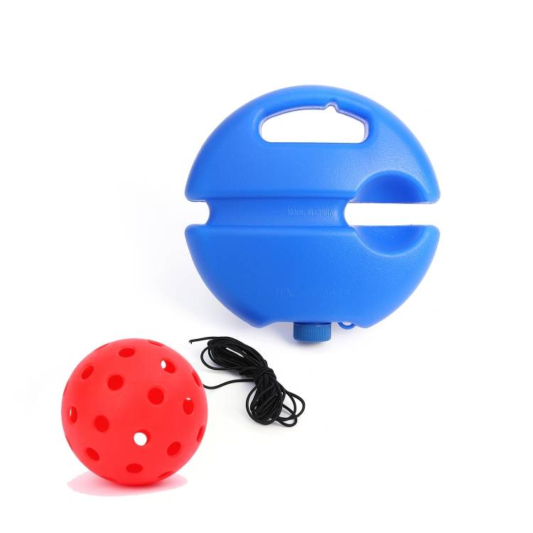 Blue base Piccoon training device [with 1 red ball]